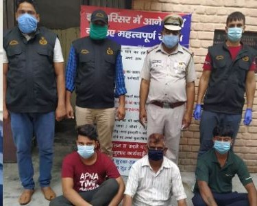 Prabhat arrested in Faridabad in Kanpur shootout case, corona is accused of killing 8 policemen | कानपुर शूटआउट मामले में फरीदाबाद से गिरफ्तार प्रभात को हुआ कोरोना, 8 पुलिसकर्मी की हत्या का है आरोप