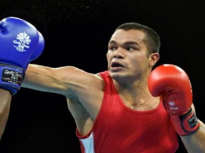 Asian Games 2018: Vikas Krishan becomes first indian to win three consecutive medals in boxing | एशियन गेम्स: विकास कृष्ण चोट के कारण सेमीफाइनल से हटे, ब्रॉन्ज मेडल जीतते हुए रचा इतिहास Asian Games 2018: Vikas Krishan becomes first indian to win three consecutive medals in boxing | एशियन गेम्स: विकास कृष्ण चोट के कारण सेमीफाइनल से हटे, ब्रॉन्ज मेडल जीतते हुए रचा इतिहास