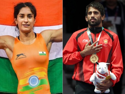 Asian Games 2018: Haryana govt announces Rs 3 crore reward for wrestlers Bajrang Punia and Vinesh Phogat | Asian Games: विनेश फोगाट-बजरंग पूनिया को 3 करोड़ रुपये और नौकरी देगी हरियाणा सरकार