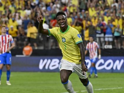 Copa America 2024 Vinicius Jr’s skill field Real Madrid forward Brazil 4-1 victory Paraguay Colombia's 20th win in 25 matches 10th consecutive win beats Costa Rica 3-0 | Copa America 2024: पराग्वे को 4-1 से हराया, विनिसियस जूनियर ने किया कमाल, दागे 2 गोल, कोलंबिया की 25 मैचों में कुल 20वीं और लगातार 10वीं जीत