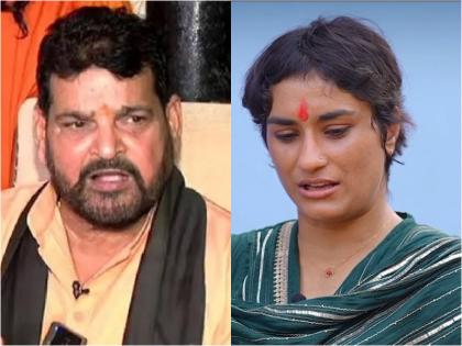 Vinesh Phogat big claim on Brij Bhushan Singh even today wrestling association running from his house | Vinesh Phogat: 'आज भी कुश्ती संघ बृज भूषण सिंह के घर से..', विनेश फोगाट का बड़ा दावा Vinesh Phogat big claim on Brij Bhushan Singh even today wrestling association running from his house | Vinesh Phogat: 'आज भी कुश्ती संघ बृज भूषण सिंह के घर से..', विनेश फोगाट का बड़ा दावा