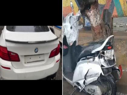 Speeding BMW hits scooter in Worli woman dies Shinde Shiv Sena leader's son accused | वर्ली में तेज रफ्तार BMW ने स्कूटर को मारी टक्कर, महिला की मौत; शिंदे शिवसेना नेता के बेटे पर लगा आरोप Speeding BMW hits scooter in Worli woman dies Shinde Shiv Sena leader's son accused | वर्ली में तेज रफ्तार BMW ने स्कूटर को मारी टक्कर, महिला की मौत; शिंदे शिवसेना नेता के बेटे पर लगा आरोप