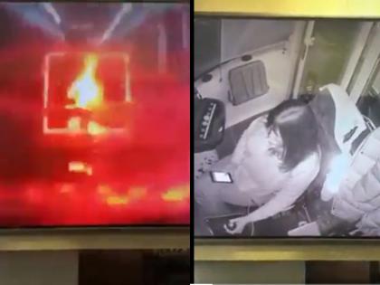 The female driver was using the phone while driving the train suddenly something happened that will give you goosebumps | ट्रेन चलाते हुए फोन इस्तेमाल कर रही थी महिला चालक, अचानक हुआ कुछ ऐसा जिसे देख खड़े हो जाएंगे आपके रोंगटे