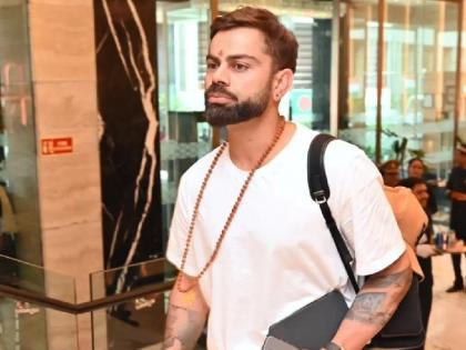 What did Virat Kohli say while welcoming the hotel staff video viral | होटल स्टाफ के स्वागत के दौरान क्या बोल गए विराट कोहली, वीडियो हो रहा जमकर वायरल