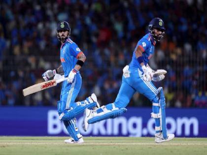 IND vs AUS World Cup 2023 Kohli-Rahul pair led India to victory, defeated Australia by 6 wickets | IND vs AUS: विश्वकप में भारत का जीत के साथ आगाज, कोहली-राहुल की जोड़ी ने किया कमाल, ऑस्ट्रेलिया को 6 विकेट से हराया