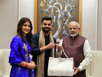 Virat Anushka Meet PM Modi | शादी के बाद वापस लौटे विराट-अनुष्का, पीएम मोदी से मिलने पहुंचे