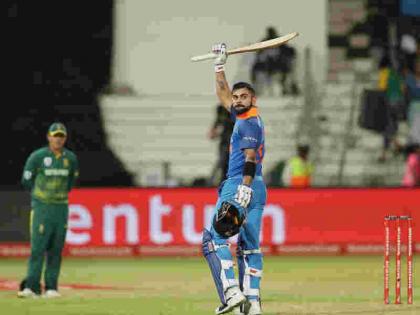 Anushka Cheers Virat Kohli 33rd ODI Century vs South Africa, shares photos on instagram | IND vs SA: विराट कोहली के बल्ले से निकला जोरदार शतक, अनुष्का ने खास अंदाज में दी बधाई!