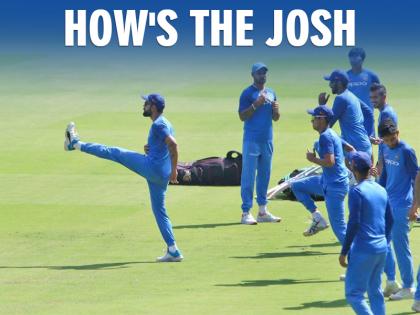 Virat Kohli writes How's the josh ahead of 2nd T20I against Australia after IAF air strike | IND vs AUS: विराट कोहली ने दूसरे टी20 से पहले लिखा, 'हाउ इज द जोश' 'एयर स्ट्राइक' के बाद यूं बयां किया देश का 'मूड'