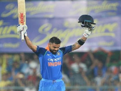 virat kohli becomes fastest batsman to complete 10000 odi runs, breaks sachin record | IND Vs WI: कोहली ने रचा इतिहास, सचिन का रिकॉर्ड तोड़ बने सबसे तेज 10000 वनडे रन बनाने वाले बल्लेबाज