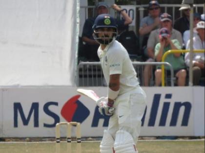 Essex tweeted a caption for Virat Kohli, did not go down well with his fans | एसेक्स ने प्रैक्टिस मैच के दौरान विराट कोहली के बारे में किया ऐसा ट्वीट, फैंस ने क्लास लगाते हुए जमकर किया ट्रोल