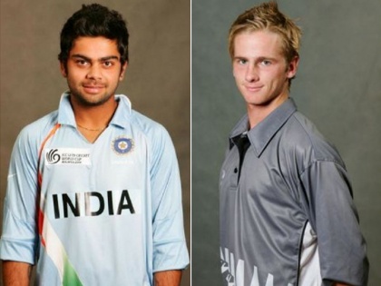ICC World Cup 2019: India vs New Zealand: Virat Kohli got out Kane Williamson during U19 World Cup semi-final | IND vs NZ: विराट ने 2008 अंडर-19 WC सेमीफाइनल में किया था केन विलियम्सन को OUT, मैच में खेले थे 'दो कोहली'