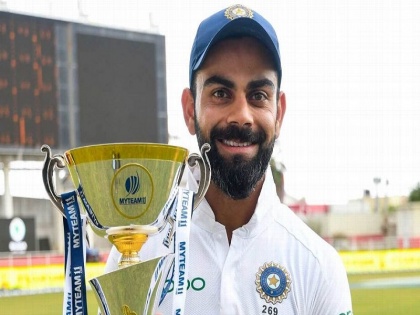 Captaincy is just a 'c' in front of your name, says Virat Kohli on becoming most successful Indian test Captain | IND vs WI: कोहली का सबसे सफल भारतीय टेस्ट कप्तान बनने पर बयान, 'कप्तानी आपके नाम के आगे सिर्फ एक 'सी' है'