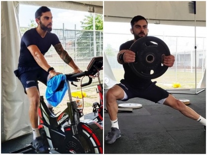 Virat Kohli Sweats It Out In Gym Ahead Of Australia Tour. See Pictures | IND vs AUS: वनडे सीरीज से पहले विराट कोहली बहा रहे जिम में पसीना, तस्वीरें सोशल मीडिया पर वायरल