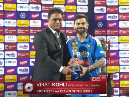 सबसे आगे विराट कोहली, 20 बार प्लेयर ऑफ़ द सीरीज पुरस्कार, देखिए लिस्ट में किसे पीछे छोड़ा