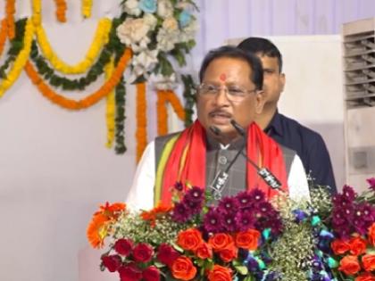 Chief Minister Vishnudev Sai reached Chhattisgarh Pavilion glimpse of the state's prosperity was seen in World Expo-2025 | CM साय पहुंचे छत्तीसगढ़ पवेलियन, ‘वर्ल्ड एक्सपो-2025’ में दिखी प्रदेश की समृद्धि की झलक