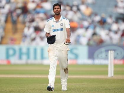Washington Sundar IND vs NZ 2nd Test Day 2 Live Score took 11 wickets in 2 days Joined team after 30 months amazing bowling watch video | Washington Sundar IND vs NZ 2nd Test: 2 दिन में झटके 11 विकेट?, कमाल की बॉलिंग? देखें वीडियो