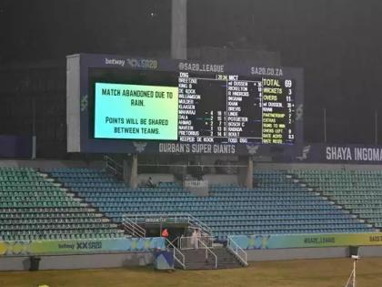 Durban Super Giants vs MI Cape Town SA20, 2025 MICT 69-3 No result due rain MI Cape Town benefited rain first position with 16 points close to playoffs | Durban Super Giants vs MI Cape Town SA20, 2025: बारिश से एमआई केपटाउन को फायदा?, 16 अंक से साथ पहले पायदान पर, प्लेऑफ के करीब