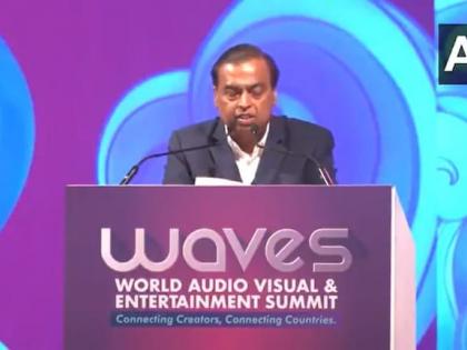 WAVES Summit 2025 India’s media & entertainment industry set triple to $100 billion says Mukesh Ambani lakhs of jobs, India will become leading digital nation | WAVES Summit 2025: 100 अरब डॉलर का होगा भारतीय मीडिया और मनोरंजन उद्योग?, मुकेश अंबानी बोले-लाखों नौकरियां, भारत एक अग्रणी डिजिटल राष्ट्र बनेगा WAVES Summit 2025 India’s media & entertainment industry set triple to $100 billion says Mukesh Ambani lakhs of jobs, India will become leading digital nation | WAVES Summit 2025: 100 अरब डॉलर का होगा भारतीय मीडिया और मनोरंजन उद्योग?, मुकेश अंबानी बोले-लाखों नौकरियां, भारत एक अग्रणी डिजिटल राष्ट्र बनेगा