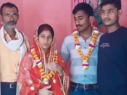 Kanpur police station video viral soldier got married with the help of police | थाने में सजा मंडप...पुलिस की मदद से फौजी ने रचाई शादी, कानपुर की अनोखी शादी का वीडियो वायरल