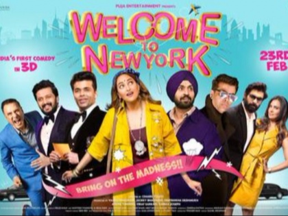 movie review of diljit dosanjh and sonakshi singa movie Welcome to Newyork | Welcome to Newyork रिव्यू: कमजोर कहानी के साथ कॉमेडी के तड़के को पेश करती है 'वेलकम टू न्यूयॉर्क'