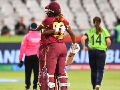 ICC Women's T20 World Cup 2023 Six wickets won one ball left against Ireland West Indies Women 2 point see list Hayley Matthews 53 balls 66 runs | ICC Women's T20 World Cup 2023: एक गेंद रहते छह विकेट से मारी बाजी, वेस्टइंडीज ने खाता खोला, महिला टी20 विश्व कप से आयरलैंड टीम बाहर
