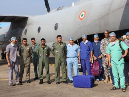 Nagpur's heart reached Pune by airlifting green corridor made for human heart transplant | एयरलिफ्ट कर पुणे पहुंचा नागपुर का हार्ट, मानव हृदय प्रत्यारोपण के लिए बनाया गया ग्रीन कॉरिडोर
