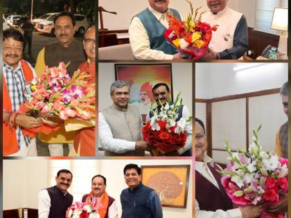Big secret of courtesy meetings of CM face contenders | MP BJP: CM फेस के दावेदारों की सौजन्य मुलाकातों का बड़ा राज