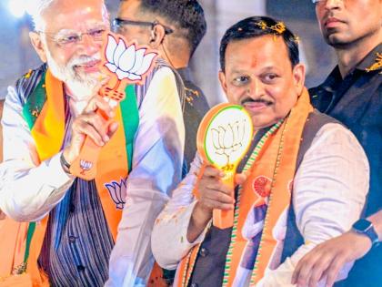 Kanpur LS polls 2024 pm narendra modi bjp ramesh awasthi Roadshow cheers flowers support candidate up Lok Sabha Elections | Kanpur LS polls 2024: रोडशो, जयकार और फूलों से स्वागत, पीएम मोदी ने कानपुर में भाजपा प्रत्याशी अवस्थी के समर्थन में किया रोड शो