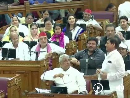 UP Vidhan Sabha Live CM Yogi said aapne chacha ko gachcha diya Shivpal Yadav replied We touch with you 3 years so you also cheated see video | UP Vidhan Sabha Live: सीएम योगी बोले- चाचा को गच्चा दिया, शिवपाल यादव दिया जवाब- हम तो 3 साल तक आपके संपर्क में रहे तो गच्चा आपने भी दिया, देखें वीडियो