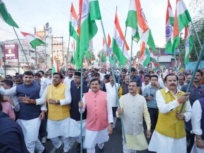 bhopal Chief Minister Mohan Yadav addressed Tiranga Yatra Through Operation Sindoor world saw new powerful India  | ऑपरेशन सिंदूर के माध्यम से दुनिया ने देखा नया शक्ति संपन्न भारत, मुख्यमंत्री मोहन यादव ने तिरंगा यात्रा को किया संबोधित