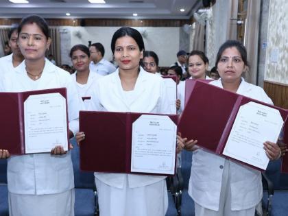 Appointment letter 7468 newly appointed ANMs CM Nitish Kumar said make health services even better | 7468 नवनियुक्त एएनएम को नियुक्ति पत्र, सीएम नीतीश कुमार ने कहा-स्वास्थ्य सेवाओं को और बेहतर बनाएंगे Appointment letter 7468 newly appointed ANMs CM Nitish Kumar said make health services even better | 7468 नवनियुक्त एएनएम को नियुक्ति पत्र, सीएम नीतीश कुमार ने कहा-स्वास्थ्य सेवाओं को और बेहतर बनाएंगे
