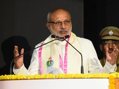 Opposition's argument on defense secrets is absurd Governor cp Radhakrishnan | डिफेंस सीक्रेट्स पर विपक्ष का तर्क बेतुका: राज्यपाल राधाकृष्णन