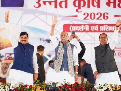 Unnat Krishi Mahotsav Bonus Rs 40 per quintal purchase wheat price Rs 2625 Minister Rajnath Singh said CM Dr Mohan Yadav state forward dedication see pics | Unnat Krishi Mahotsav: प्रति क्विंटल 40 रुपए का बोनस, 2625 रुपए गेहूं खरीदारी?, रक्षा मंत्री सिंह ने कहा- लगन के साथ प्रदेश को आगे बढ़ा रहे सीएम यादव Unnat Krishi Mahotsav Bonus Rs 40 per quintal purchase wheat price Rs 2625 Minister Rajnath Singh said CM Dr Mohan Yadav state forward dedication see pics | Unnat Krishi Mahotsav: प्रति क्विंटल 40 रुपए का बोनस, 2625 रुपए गेहूं खरीदारी?, रक्षा मंत्री सिंह ने कहा- लगन के साथ प्रदेश को आगे बढ़ा रहे सीएम यादव