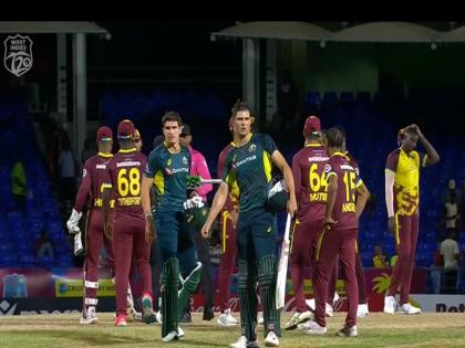 WI vs AUS, 5th T20I Dwarshuis stars in Australia win as it clean sweeps West Indies | WI vs AUS, 5th T20I: ड्वार्शुइस के शानदार प्रदर्शन से ऑस्ट्रेलिया ने वेस्टइंडीज पर क्लीन स्वीप किया