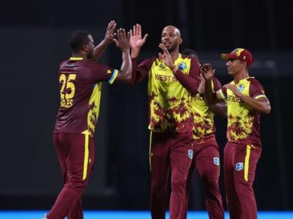 West Indies vs USA Live Score, T20 World Cup 2024 Super 8 Karishma West Indies opened account in Super-8 defeating America 9 wickets reversal Group-2 points table | West Indies vs USA T20 World Cup 2024 Super 8: रसेल, चेस और होप ने सह मेजबान अमेरिका को 9 विकेट से दी मात, वेस्टइंडीज ने खाता खोला, ग्रुप-2 अंक तालिका में उलटफेर