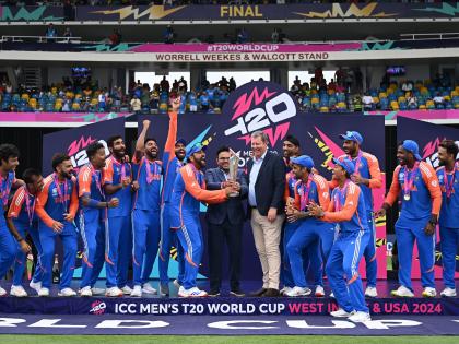 Team India Winner T20 World Cup 2024 Most wins as captain in T20Is 50 Rohit Sharma 48 Babar Azam 45 Brian Masaba 44 Eoin Morgan | Team India Winner T20 World Cup 2024: अहमदाबाद में अधूरा सपना वेस्टइंडीज में पूरा!, दुनिया के पहले कप्तान रोहित, T20I में 50 जीत