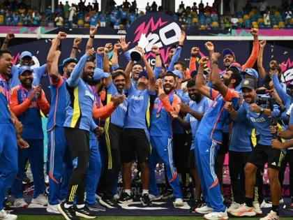 Team India Winner T20 World Cup 2024 Congratulations Indian team historic title win Parliament said victory will inspire youth players | Team India Winner T20 World Cup 2024: भारतीय टीम को बधाई, ऐतिहासिक खिताबी जीत पर संसद ने कहा-विजय युवाओं और सभी खिलाड़ियों को प्रेरणा देगी