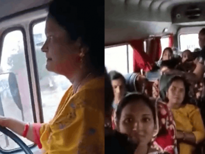 Pune Woman drives bus for 10 km when driver suffers stroke admitted to hospital | ड्राइवर को दौरा पड़ा, महिला ने 10 किमी तक बस चलाई, सोशल मीडिया पर लोगों ने किया सलाम, देखें वीडियो