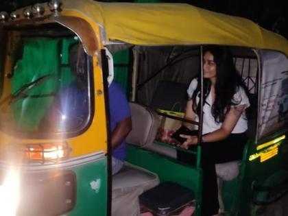 WATCH Agra Sukanya Sharma Senior Woman Officer Poses Tourist Takes Late-Night Stroll in Agra And Then disguised auto Here’s what happened see video | Agra Sukanya Sharma: सैल्यूट मैडम?, सफेद कमीज और काली जींस पहनकर देर रात सड़कों पर अकेली निकलीं सुकन्या शर्मा, 112 पर किया फोन, देखें वीडियो