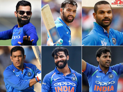 ICC World Cup: Seven players from India's 2015 World Cup campaign make it to their 2019 squad | 2015 से कितनी अलग है 2019 वर्ल्ड कप के लिए टीम इंडिया, जानें किन 7 खिलाड़ियों को दोबारा मिला मौका