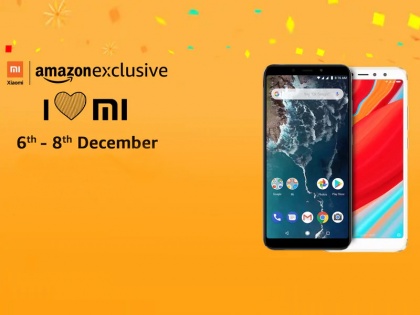 Xiaomi Mi A2 and Redmi Y2 Price Cuts During ‘I Love Mi’ Sale on Amazon | Xiaomi की 'I Love Mi' सेल 6 दिसंबर से शुरू, Redmi Y2 और Mi A2 पर भारी छूट