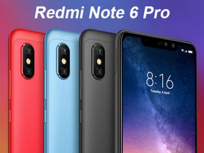 Xiaomi Redmi Note 6 Pro Sells Over 6 Lakh Units in First Sale in India | Redmi Note 6 Pro की पहली सेल में 6 लाख से ज्यादा यूनिट हुई बिक्री, कंपनी ने दी जानकारी