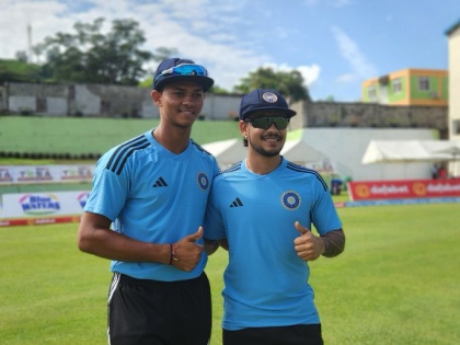 India vs West Indies 2023 Yashasvi Jaiswal Ishan Kishan maiden Test cap West Indies have wontoss and have opted to bat see 11 | India vs West Indies 2023: वेस्टइंडीज ने टॉस जीता, टीम इंडिया के दो और इंडीज के एक खिलाड़ी का डेब्यू, जानें प्लेइंग इलेवन