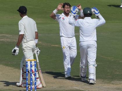 pakistan vs new zealand 3rd test day 1 match report yasir shah closer to world record | PAK Vs NZ 3rd Test: न्यूजीलैंड खराब शुरुआत के बाद संभला, पाकिस्तान के यासिर बड़े रिकॉर्ड के करीब