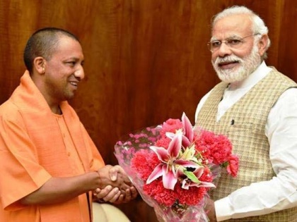 UP CM yogi adityanath congratulate pm narendra modi for champion the earth award | योगी ने पीएम मोदी को ‘चैम्पियन्स ऑफ द अर्थ अवॉर्ड’ के लिए दी बधाई, बोले- विश्व पटल पर भारत की पहचान प्रधानमंत्री की देन