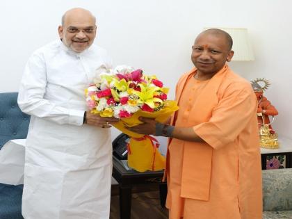 Yogi-Shah met after BJP's defeat in UP, serious discussion took place on the politics of the state | यूपी में भाजपा की हार के बाद हुई योगी-शाह की मुलाकात, सूबे की सियासत पर हुआ गंभीर मंथन