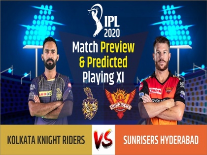 IPL 2020, Kolkata Knight Riders vs Sunrisers Hyderabad, 8th Match:IPL 2020, CSK vs DC: Match Preview & Predicted Playing XI | IPL 2020, KKR vs SRH, Predicted Playing XI: दिनेश कार्तिक की कप्तानी पर नजर, सीजन की पहली जीत दर्ज करना चाहेंगी दोनों टीमें