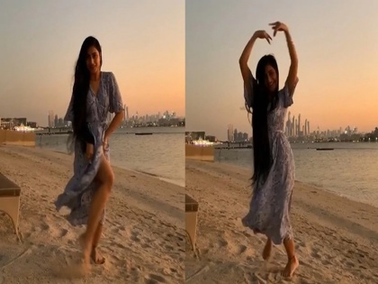 Yuzvendra Chahal fiance Dhanashree Verma Dance On Laila Song On Beach Video Goes Viral | VIDEO: युजवेंद्र चहल की मंगेतर धनश्री वर्मा बनी 'लैला', टोनी कक्कड़ के गाने पर समंदर किनारे रेत में किया धमाकेदार डांस