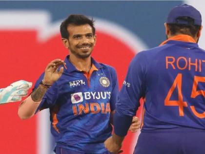 Indis vs Sri Lanka t20 lucknow Rajasthan royals did mistake on yuzvendra chahal record | युजवेंद्र चहल पर ट्वीट को लेकर राजस्थान रॉयल्स से हुई गलती, फिर सुधार कर कहा- हम ज्यादा उत्साहित हो गए थे