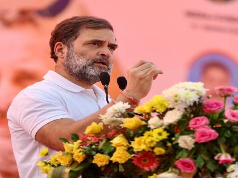 जम्मू में बोले राहुल- 'जीएसटी जबरन वसूली का हथियार है', राज्य के दर्जे को लेकर मोदी सरकार पर लगाए गंभीर आरोप